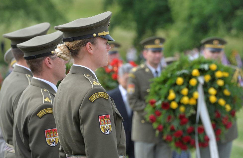 V Lidicích na Kladensku si lidé 15. června 2019 při pietním aktu připomněli 77 let od vyhlazení obce nacisty.