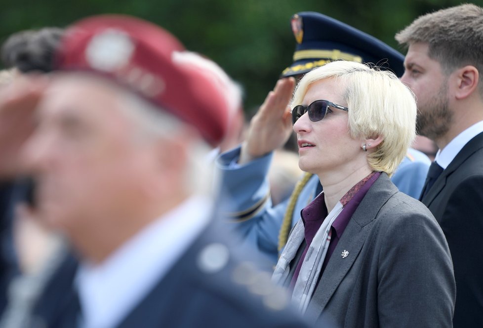 76 let od vypálení Lidic. Ceremoniálu se zúčastnily desítky hostů