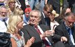 Zeman hřměl v Lidicích: Zbabělost vydáváme za multikulti toleranci