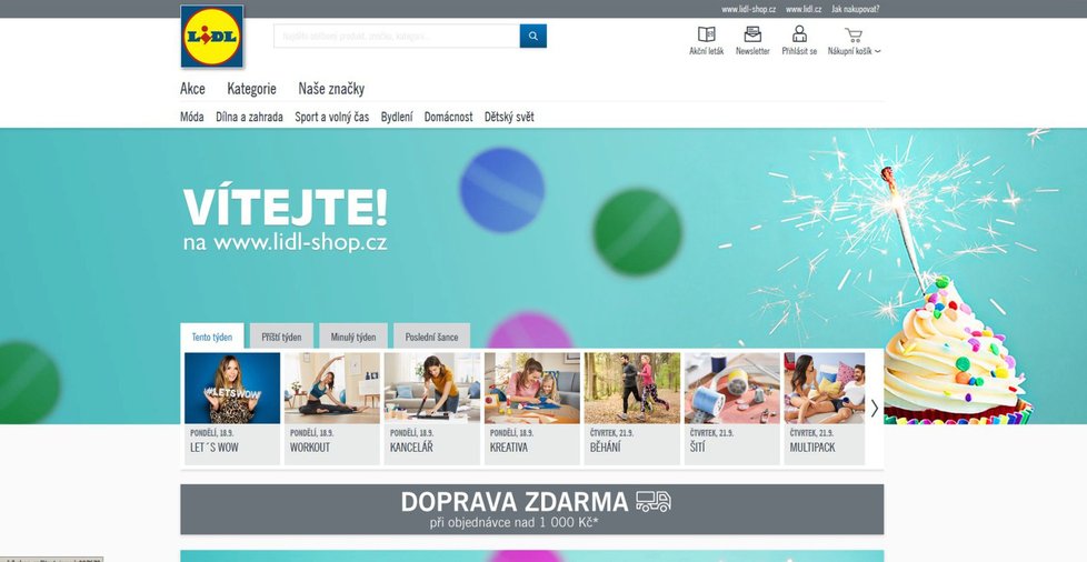 E-shop Lidlu