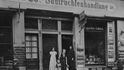 Archivní snímek prodejny Lidl v Heilbronnu z roku 1905. Josef Schwarz se stal počátkem 20. století partnerem firmy.