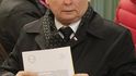 Lídr PiS Jaroslaw Kaczynski