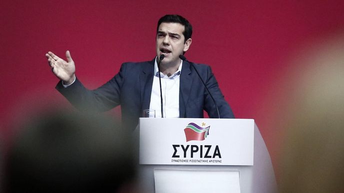 Lídr řecké strany Syriza a současný řecký premiér Alexis Tsipras