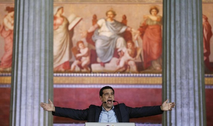 Lídr řecké strany SYRIZA Alexis Tsipras