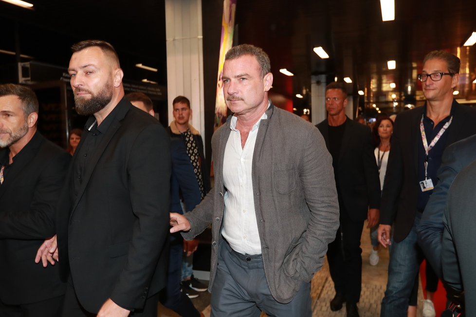 Liev Schreiber na festivalu v Karlových Varech