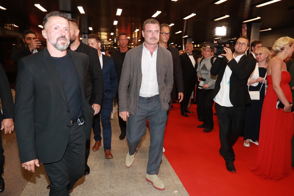 Liev Schreiber na festivalu v Karlových Varech