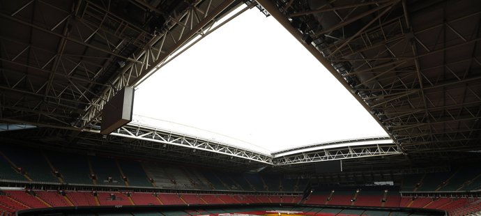 Stadion v Cardiffu, na kterém se bude hrát finále Ligy mistrů