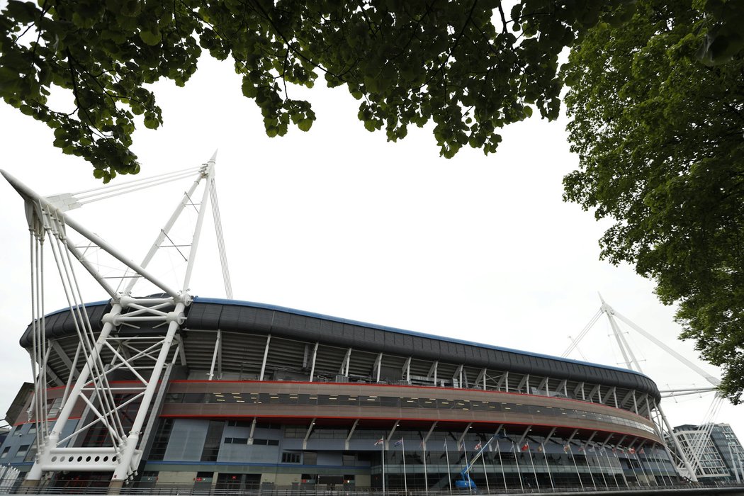 Stadion v Cardiffu, na kterém se bude hrát finále Ligy mistrů