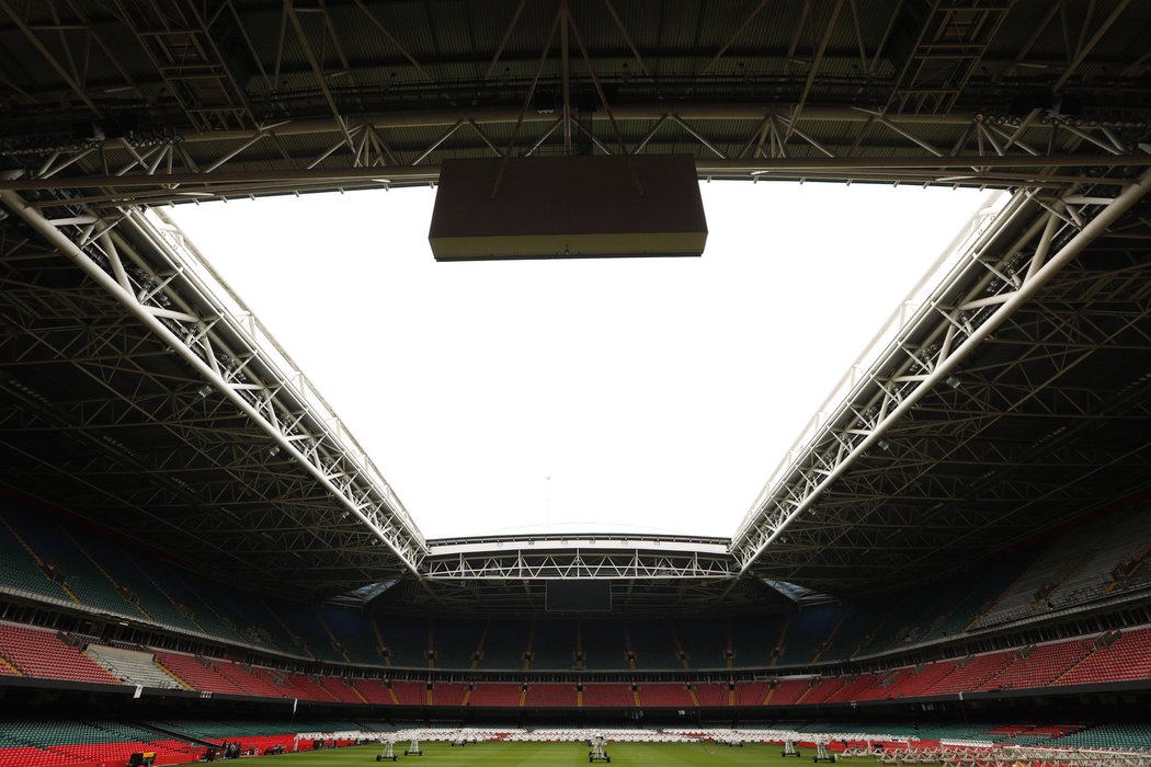 Stadion v Cardiffu, na kterém se bude hrát finále Ligy mistrů