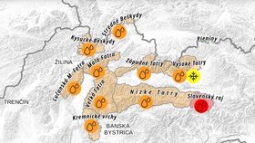 Výstrahy pro Slovensko: Lijáky zasáhly nejen Slovenský ráj a Vysoké Tatry (srpen 2023)