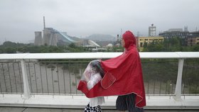 Lijáky a povodně v Číně (červenec 2023)