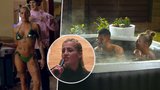 První noc pornohvězdy Silvie Dellai ve vile Like House: Alkohol a koupačka při měsíčku!