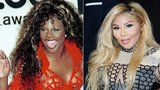 Michael Jackson v sukních? Raperka Lil'Kim si nechala úplně vybělit kůži