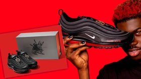 Satanistické boty s lidskou krví? Nike žaluje slavného rappera kvůli kontroverzní fanouškovské kolekci