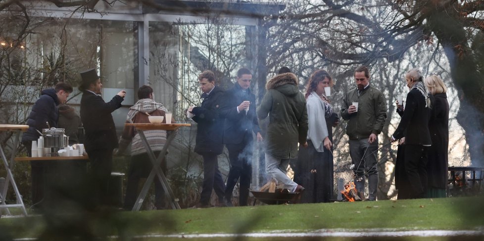 Svatební mejdan Karla Janečka a Lilie Khousnoutdinove