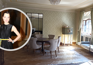 Lilia Khousnoutdinova nás provedla po nádherném bytě v centru Prahy