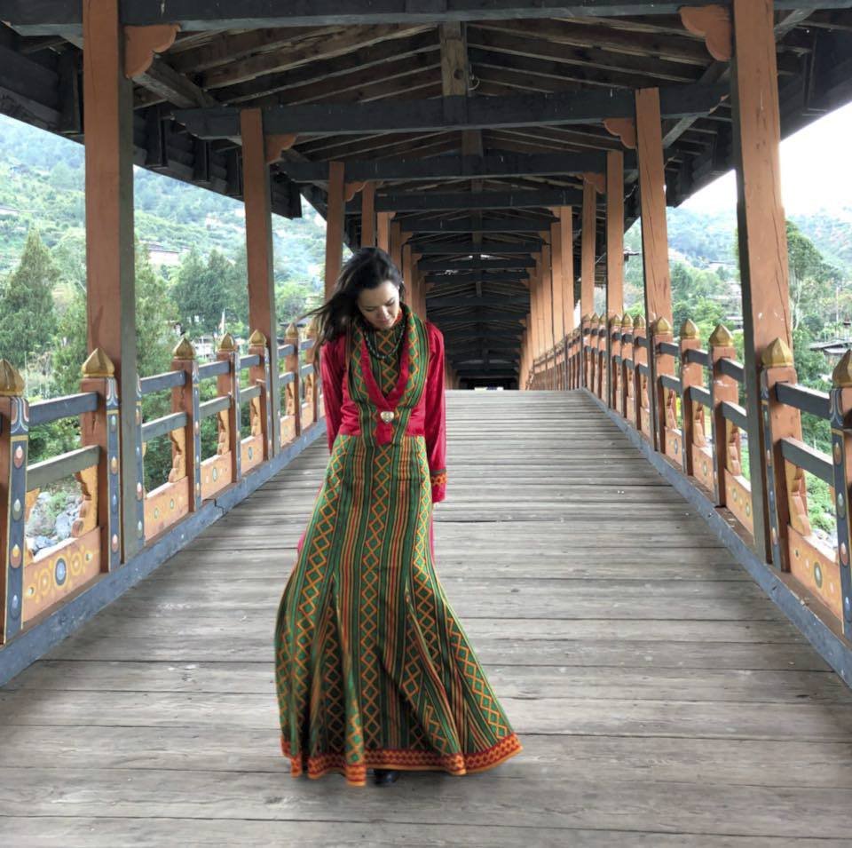 Lilia je v Bhutanu