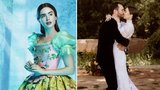 Filmová Sněhurka se vdala! Světu ukázala romantické snímky