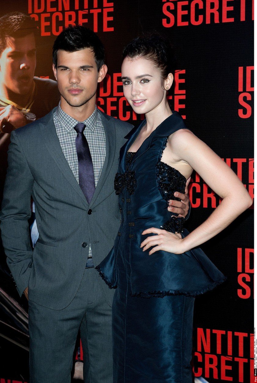 Lily Collins a Taylor Lautner