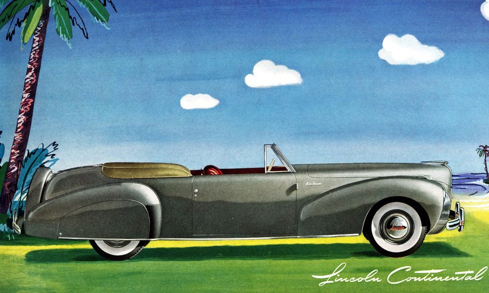 Pro modelový rok 1941 dostal Continental tlačítkové otevírání dveří, nahrazující klasické kliky.