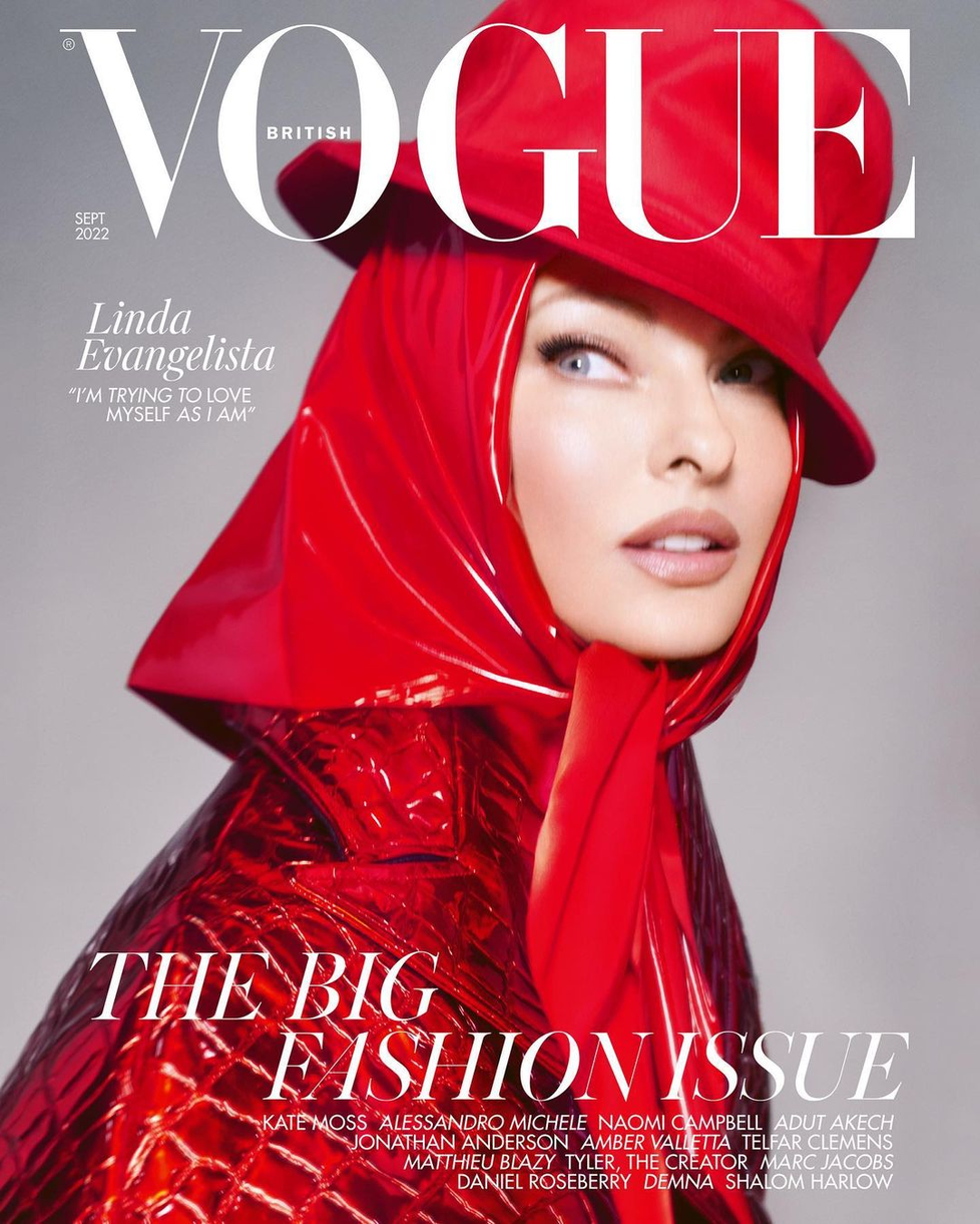 Linda Evangelista pro Vogue.