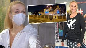 Koučka Tváře Linda Finková vánočně vyzdobila dům a ozářila půlku ulice!