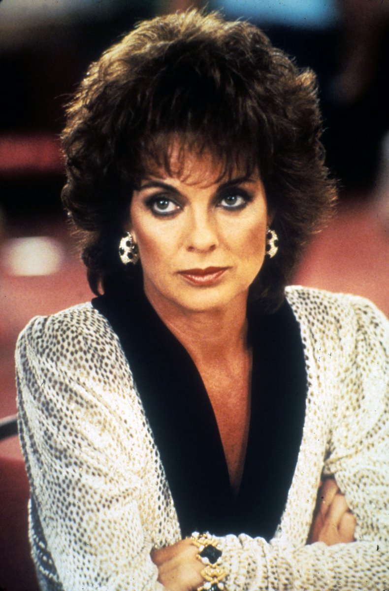 Linda Gray v seriálu Dallas. Hrála přesvědčivě alkoholičku