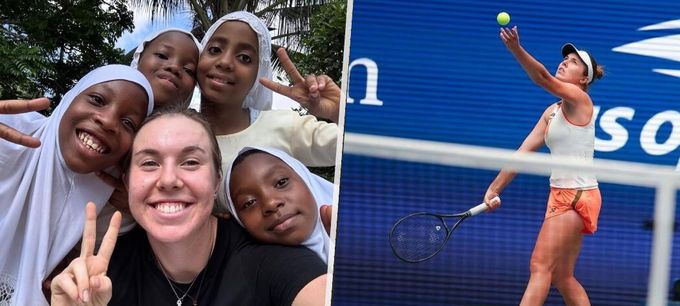 Dobrosrdečná tenistka Nosková: Samaritánka v Africe Dobrosrdečná tenistka Nosková: Samaritánka v Africe