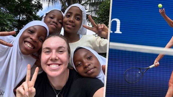 Linda teď pomáhá na Zanzibaru.