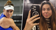 Nosková se chlubí stříbrným kroužkem. Nosková se chlubí stříbrným kroužkem.