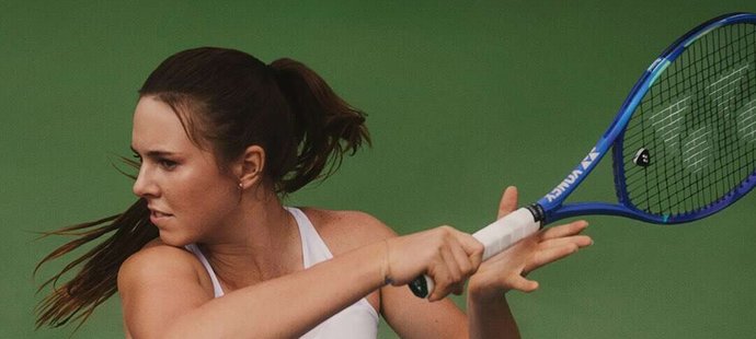 Česká tenisová hvězda Linda Nosková