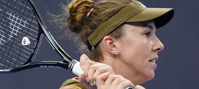 Česká tenisová hvězda Linda Nosková