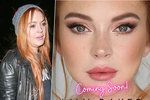 Lindsay Lohan si není moc podobná...