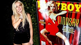 Lindsay Lohan na titulce Playboye