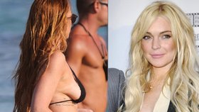 Babičkovská ňadra Lindsay Lohan: Odhodila soudnost i PODPĚRsenku