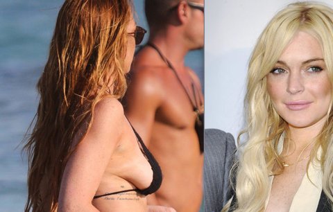 Babičkovská ňadra Lindsay Lohan: Odhodila soudnost i PODPĚRsenku
