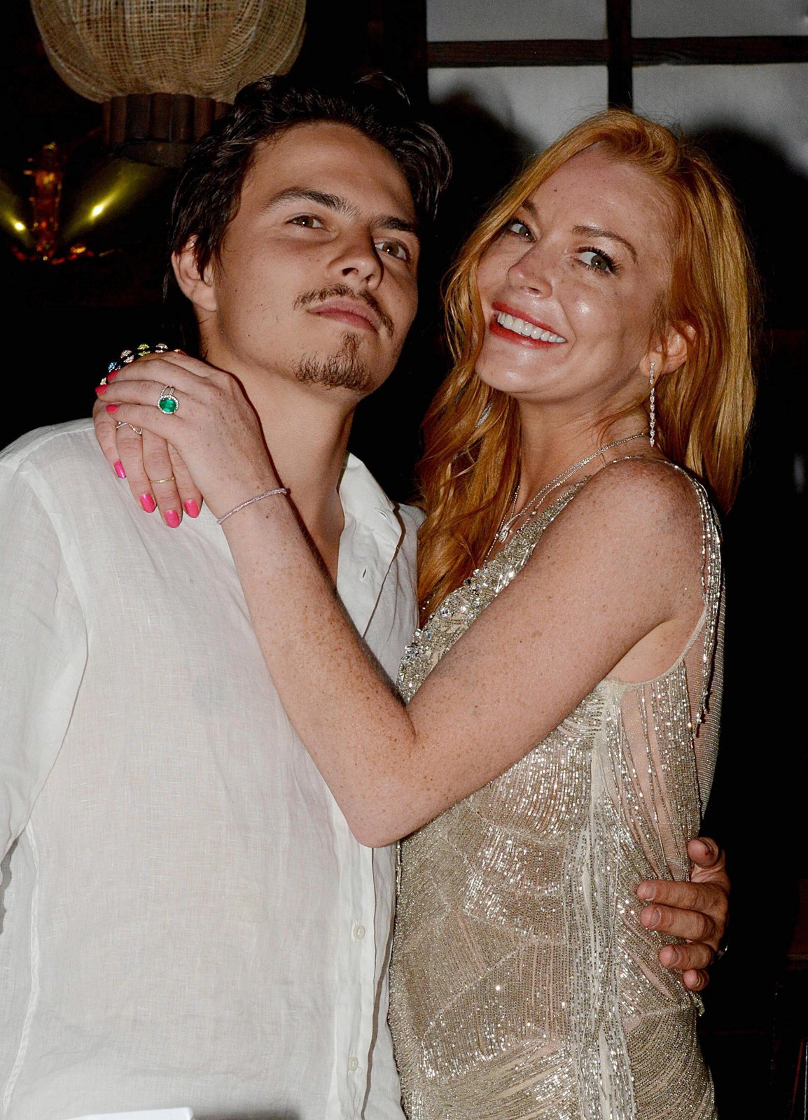 Lindsay Lohan a Jegor Tarabasov.