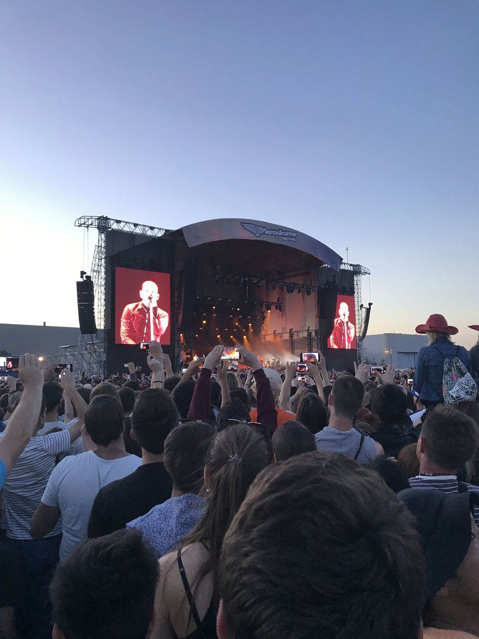Linkin Park vystupovaly 11. června i v Praze