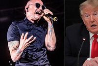 Linkin Park zatrhli Trumpovi svou muziku. „Je horší než terorismus,“ říkal Chester (†41)