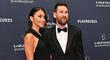 Lionel Messi a jeho manželka Antonella Roccuzzová