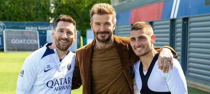 Lionel Messi se upsal týmu Davida Beckhama.