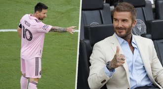 Messi dal v USA další dva góly a Beckhamovi vzkázal: Podrž mi pivo, Dejve!