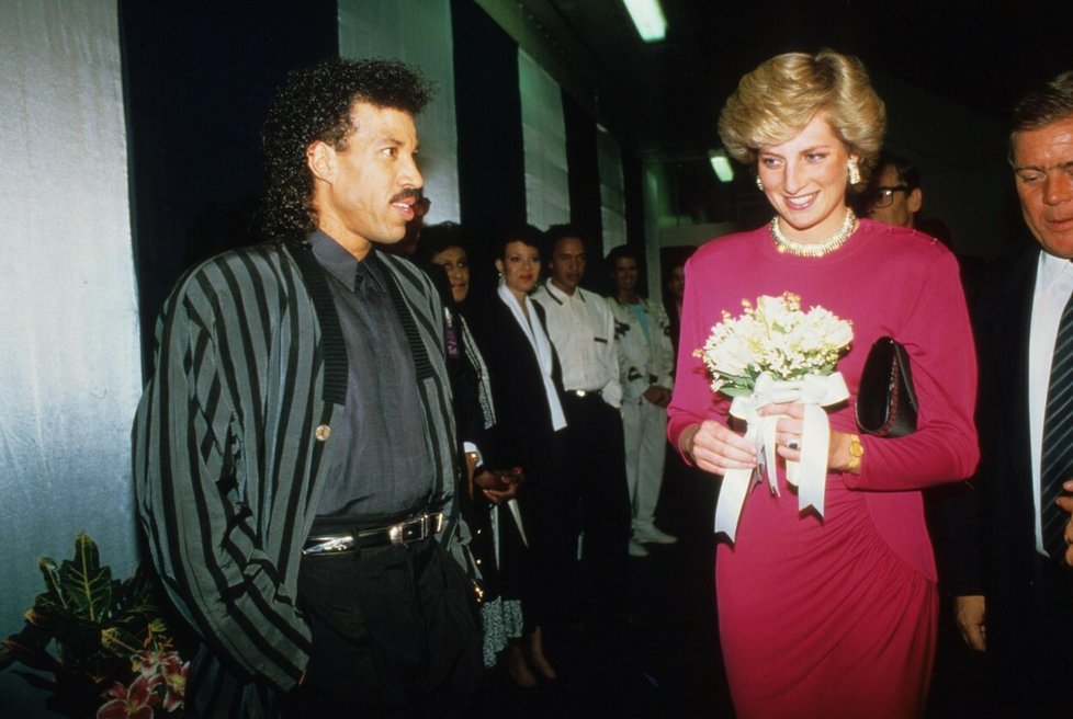 Lionel Richie a princezna Diana