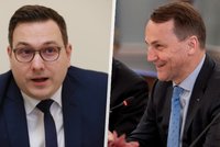 Polský ministr zahraničí Sikorski se sejde s Lipavským: Tématem bude Ukrajina