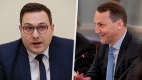 Polský ministr zahraničí Sikorski se sejde s Lipavským: Tématem bude Ukrajina