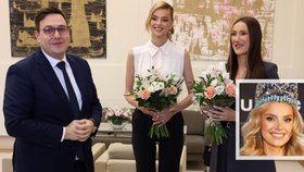 Lipavský přijal nejkrásnější ženu světa v Černínském paláci: Zapojí se Miss World  do diplomacie? 