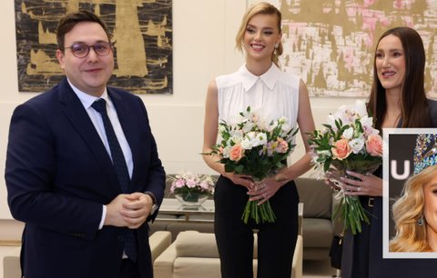 Lipavský přijal nejkrásnější ženu světa v Černínském paláci: Zapojí se Miss World  do diplomacie? 