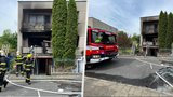 Senior (80) z Přerovska měl zapálit rodinný dům: Vnuk (26) zůstal uvnitř, zachránili ho kominíci