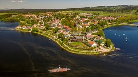 Lipno patří mezi nejoblíbenější dovolenkové destinace v Česku