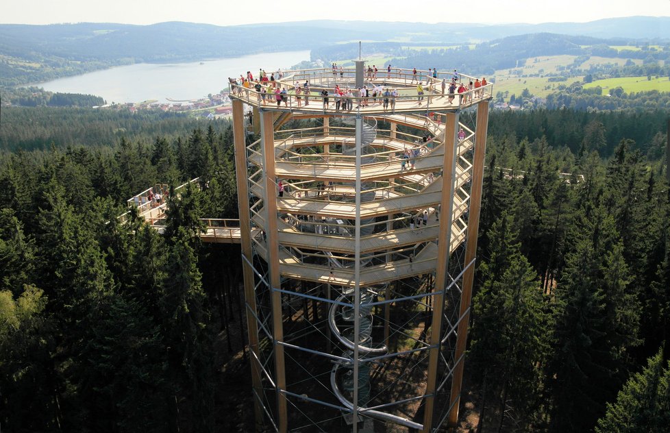 Stezka korunami stromů Lipno